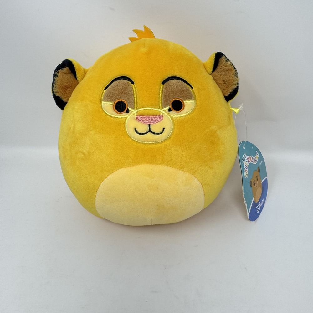 Squishmallows Disney Simba The Lion King Small Plush Stuffed Animal 8" Soft Toy